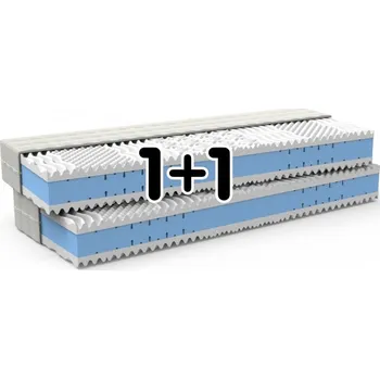 Matrace MPO ELITA moderní pěnové matrace (2 ks) 180x200 cm Pratelný potah Medico