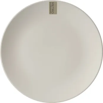 Talíř Clay Mělký talíř Metro ø 26,5cm, smetanová