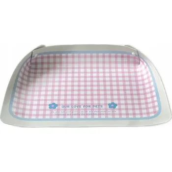 Miska pro psa Podložka pod misku SIEMIEC růžová 0 l