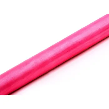Party dekorace Organza Rose neon 16 cm x 9 m Partydeco pa496485