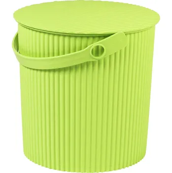 Úložný box by inspire Úložný box/stupínek (26x26,5cm), světlezelená