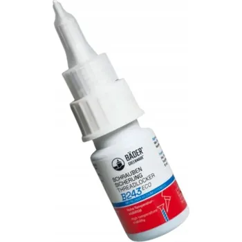 Průmyslové lepidlo Lepidlo na závity B243 threadlocker Lackfabrik Baeder