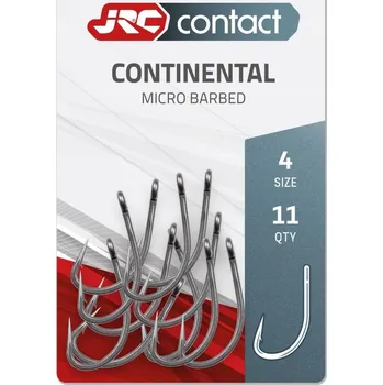Rybářský háček Háčky s otřepem JRC Continental Carp Hook 11 ks