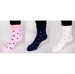 Celofroté vzorované ponožky dívčí SKF0016 31-34 Mix barev