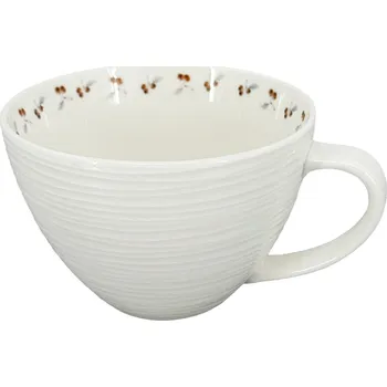 by inspire Porcelánový hrnek Croft Berries 400ml, zelená/červená