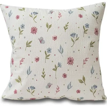 Povlečení Povlak na polštář krep Letní louka - 50x50cm