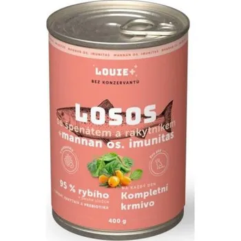 Krmivo pro psa Louie losos, rakytník, prebiotika 400g Marty SAM027252