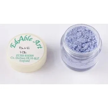 Potravinářské barvivo Prachová barva Blue Ice - Edable Art