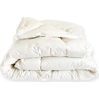 přikrývka TOPKING Celoroční francouzská přikrývka 200 × 220 cm - ovčí vlna, česká výroba