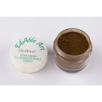 Potravinářské barvivo Prachová barva Copper - Edable Art