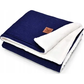 Dětská deka Dětská zimní deka bavlna s plyšem oboustranná 75x100 cm