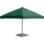 MVIA Moravia Propag Slunečník ANTHRACITE Plus 3,5 m potah s volánem Lahvově zelená