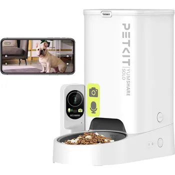 Miska pro psa PETKIT Chytrý dávkovač krmiva pro kočky a psy s kamerou, mikrofonem, 3L a ovládáním přes AI aplikaci