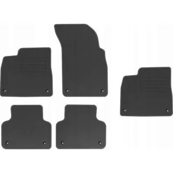 autokoberec Kobercové rohožky Edecor velurové 5 ks