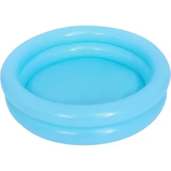 Dřevěná hračka Nafukovací dětský bazén 60 cm Letní kulaté brouzdaliště z PVC Přenosný kojenecký bazének Venkovní koutek na hraní Hračky do koupelny