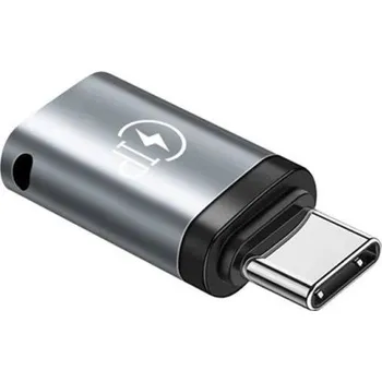 Datový kabel USB-C na Lightning adaptér Převodník pro rychlé nabíjení i přenos dat Typ-C konektor pro Apple zařízení s iOS konektorem