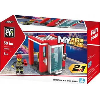 ostatní stavebnice Stanice Blocki Stavebnice 59 dílků