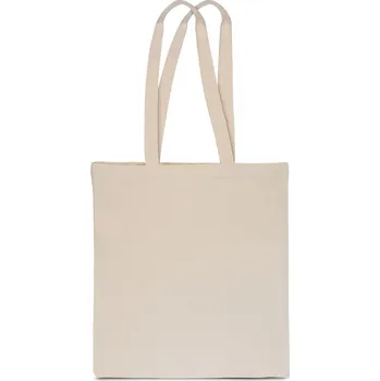 1 ks Bavlněná taška 38 x 42 cm s dlouhými uchy - přírodní