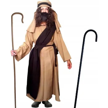 Karnevalový kostým SUPER Sada Kostým Josef 110/116 s skládací hůlkou 2 el MK503