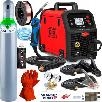 Svářečka Svářečka MIG/MAG, MMA, TIG Ideal 50-200 A 230 V
