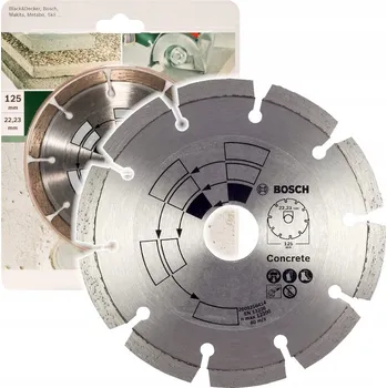 Řezný kotouč Diamantový řezný kotouč Bosch 125 mm Beton/Žula