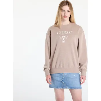 Dámská mikina Mikina GUESS Roberta Cn Sweatshirt Beige S