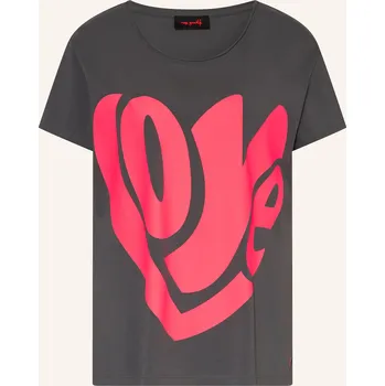 Dámské tričko Miss Goodlife Dámské Tričko, šedá / neonově růžová, 38