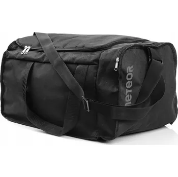 Sportovní taška Meteor Velká sportovní taška tréninková cestovní bazén posilovna fitness 40 l černá
