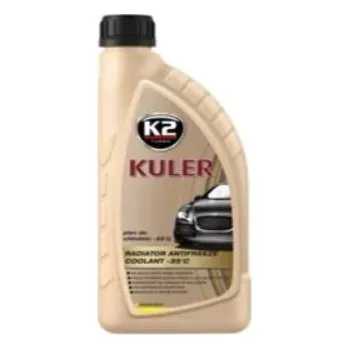 Nemrznoucí směs do chladiče K2 KULER -35°C ŽLUTÁ 1 l