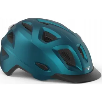 Cyklistická přilba Cyklistická helma MET MOBILITE, modrá matná M/L