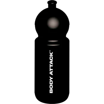 Láhev Lahev Na Pití na vodu Body Attack 500ml černá, ergonomický design, hydratace, Trénink