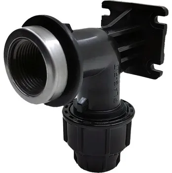 Vodovodní potrubí Donsen PE Nástěnné koleno 20 mm x 3/4&quot; - Polyetylen 15020W0202