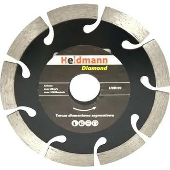 Řezný kotouč GEKO Kotouč diamantový řezný segmentový, 125x22,2x10mm GEKO