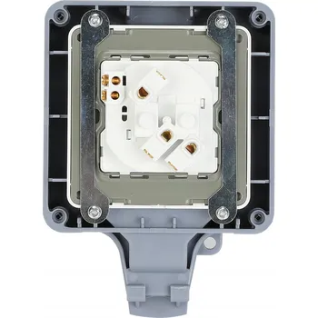Elektrická zásuvka VENKOVNÍ ZÁSUVKA JEDNOSMĚRNÁ S VYPÍNAČEM A SVĚTELNOU INDIKACÍ