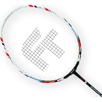 Badmintonová raketa Badmintonová raketa Felet FT Baggaria A5 Barva: Bílá + Extra výbava zdarma