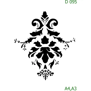 Šablona D 095 - A4 , Nelepící folie