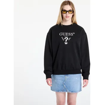 Dámská mikina Mikina GUESS Roberta Cn Sweatshirt Black S