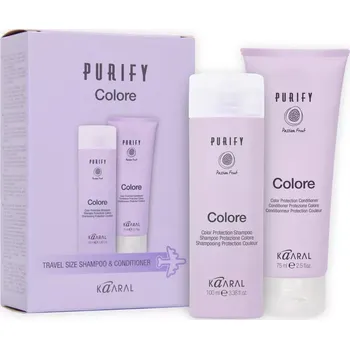 Šampon Kaaral PURIFY - COLORE š+k 100+75 ml