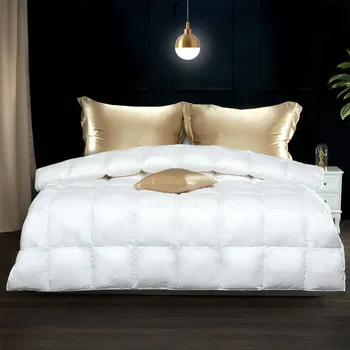 přikrývka Péřová přikrývka IMPERIAL: Bílá 140x220cm