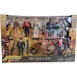 STARX Velká sada vojáčků s motorkou