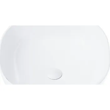 Umyvadlo Umyvadlo na desku čtvercové Corsan 42 cm bílé