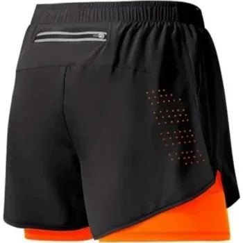 Pánská móda Pánské sportovní rychleschnoucí šortky s kapsami Prodyšné kraťasy na běhání Fitness trénink Volný střih Pohodlný sportovní oděv oranžová M