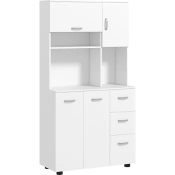 Kuchyňská skříňka, 89 x 39,5 x 168 cm | bílá