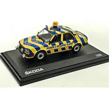 autíčko Škoda 120L (1984) - Silniční a Odtahová Služba s doplňky 1:43 CAL