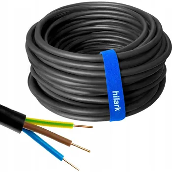 elektrický kabel Kabel kulatý elektrický, instalační, zemní YKY Hilark 3 x 2,5
