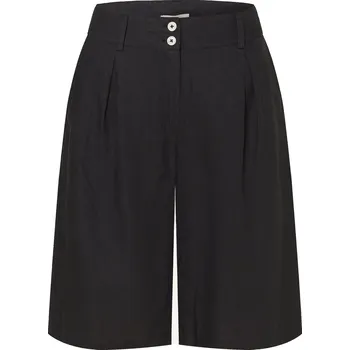 Dámské kraťasy Lilienfels Lněné Bermudy, černá