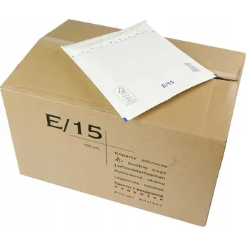 Obálka Obálka bublinková 220x265mm E/15 bílá Kusy: 25ks