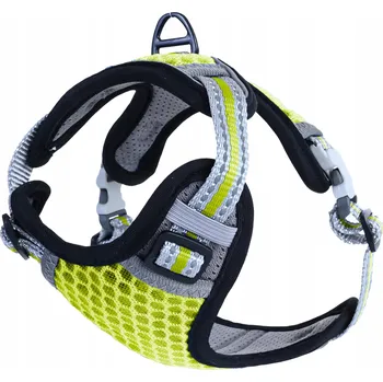 Postroj pro psa BEZTLAKOVÉ POSTROJE typu GUARD pro psa, LIMETKOVÉ, Velikost: M