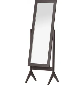 Zrcadlo Zrcadlo se zvýšenými nožičkami, 47 x 46 x 148 cm | kávové