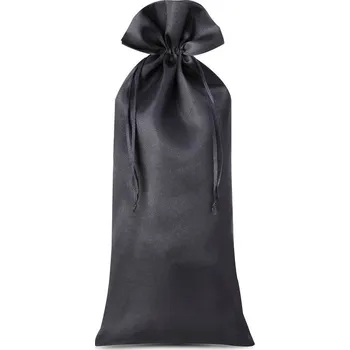Sáček na potraviny 1 ks Saténové sáčky 16 x 37 cm - černé